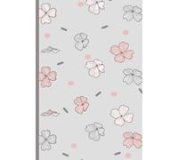 Floral Dreams: Soft Flower Pattern Notebook - Elegant 120-Page Lined Journal