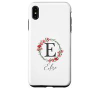 Floral Elise Nombre Flores Nombre Personalizado Elise Carcasa para iPhone XS MAX