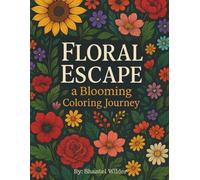 Floral Escape: A Blooming Coloring Journey: A Relaxing Floral Coloring Book for Adults & Teens