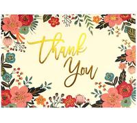 Floral Frame Thank You Notes