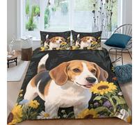 Floral Garden Art Funda Edredon Microfibra Juego de Ropa de Cama de 3 Piezas Impresión 3D Cierre de Floral jardín Arte Funda de Edredón Funda de Almohada a Juego Lavables Suave for niña （140x200cm）