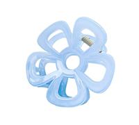 Floral Jelly Hair Claw Non Slip Barrettes, Flower Clips Artistic Barrette