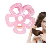 Floral Jelly Hair Claw Non Slip Barrettes, Flower Clips Artistic Barrette