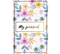 Floral Journal Notebook: Beautiful Watercolor Flower Design | Daily Writing, Journaling & Note-Taking | Aesthetic Notebook for Girls, Students & Self-Care