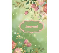 Floral Journal Notebook Lined Writing Journal with Elegant Flower Cover for Notes, Ideas, Daily Reflections and Creative Writing