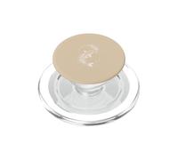 Floral Koi Fish Line Art Japonés Zen Estética PopSockets PopGrip para MagSafe