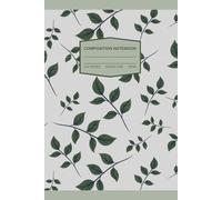Floral Lined Green Shadow Notebook - Soft Cover Journal, Cute Feminine Writing Journal for Women and Girls: Beautiful Flower Shadow Pattern Notebook ... Note-taking, School, or as a Thoughtful Gift