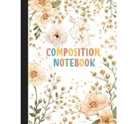 Floral Lined Notebook | 120 Pages | Large 8.5x11 Writing Journal for School, Work & Daily Notes | Pretty Pastel Flower Design, A simple and versatile ... planning, writing, and everyday use
