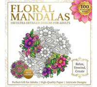Floral Mandalas - Coloring Book for Adults: Coloring Book for Adults