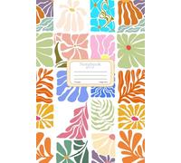 Floral Matisse Notebook - Colorful Abstract Journal: 120-Page College Ruled Notebook for School, Notes & Creative Writing