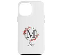 Floral MIA Nombre Flores Nombre Personalizado MIA Carcasa para iPhone 13 Pro MAX