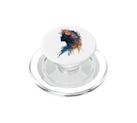 Floral Mujer Botánica Belleza Pétalos Florecer Gracia Femenina PopSockets PopGrip para MagSafe