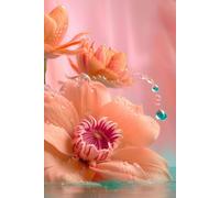 Floral Notebook for Women - Beautiful Flowers Journal for Her - Christmas Gifts for Her - Notebook Journal for Women: 120 Lined Pages at 6 x 9 Inches