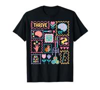 Floral Occupational Therapy Therapist ADL Play Move OT Camiseta