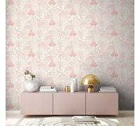 A.S. Creation 393492 Famous Garden - Papel pintado no tejido, aspecto floral, 10,05 x 0,53 m, color blanco
