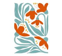 Floral Pattern Notebook: Nature Inspired Creative Journal for Everyday Use. 200 Lined Pages. Soft Matte Cover