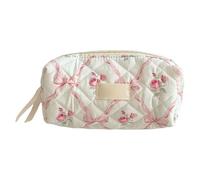 Floral Pencil Pouch - Flower Pattern Large Capacity Pencil Case, Cute Makeup Bag Pen Holder, Durablee Zipper Closure, Lightweight Portable Design | Practical Stationery Organizer for Art Supplies