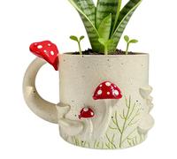 Floral Planter, Artistic Indoor Outdoor Pottery, Lightweight Build with Planter Pot, Decorative Gardening Container Display, Balcony Decor with Colorful Style, Flower Holder for Home Garden