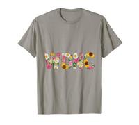 Floral Pre Menopausia WDNC We Do Not Care Flower Camiseta