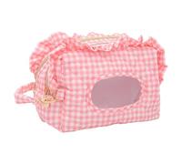 Floral Quilted Diaper Tote Portable Stroller Organizer Bag | Pushchair Nappy Storage, Wipes Dispenser Pouch, Adjustable Strap Design | with Home Park Travel Pool Outdoor Essentials