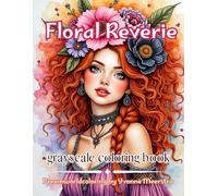Floral Reverie: A Dreamy Collection of Floral Portrait Coloring Pages