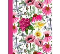 Floral Riot Doodle Sketchbook: A Guided Symmetry Sketchbook for Drawing Flowers and Leaves - Includes Grids for 5 to 24 Petal Designs