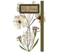 Floral Serenity: An Elegant Lined Journal for Writing, Planning, and Mindful Living