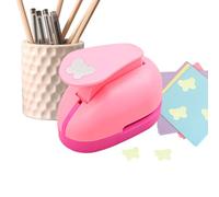 Floral Shape Puncher, Artistic Paper Trimmer, Scrapbook Embellishment Gadget, Handmade Card Accessory, School Art Materials, Compact Manual Punch, Innovative Crafting Tool, Design Cutter for Education