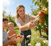 Floral Shears - 2-Pieces Plant Trimming Shears, Flower Arranging Scissors, Floral Shearrs for Home Garden Yard Florists Greenhouse Farmhouse Gardening