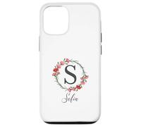 Floral Sofia Nombre Flores Nombre Personalizado Sofia Carcasa para iPhone 12/12 Pro