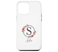 Floral Sofia Nombre Flores Nombre Personalizado Sofia Carcasa para iPhone 12 Pro MAX