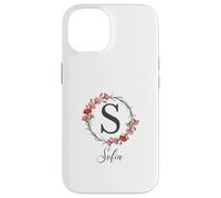 Floral Sofia Nombre Flores Nombre Personalizado Sofia Carcasa para iPhone 14