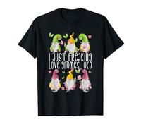 Floral Spring GNOME Quote For Women Girls Cute Summer Gnomes Camiseta gráfica económica