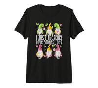 Floral Spring GNOME Quote For Women Girls Cute Summer Gnomes Camiseta Premium