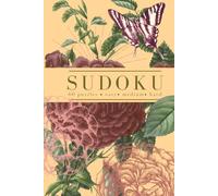 Floral Sudoku Puzzle Book: Easy, Medium, and Hard - One Puzzle Per Page - Midnight Rose (Vintage Calm Collection)