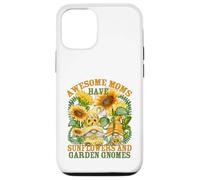 Floral Sunflower Garden Gnomes For Gardening Mom and Summer Carcasa para iPhone 12/12 Pro