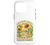 Floral Sunflower Garden Gnomes For Gardening Mom and Summer Carcasa para iPhone 16 Pro