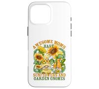 Floral Sunflower Garden Gnomes For Gardening Mom and Summer Carcasa para iPhone 16 Pro MAX
