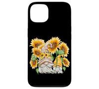 Floral Sunflower GNOME For Hippies and Spring Cute Gardener Carcasa para iPhone 13