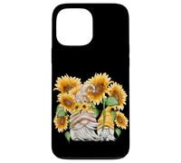 Floral Sunflower GNOME For Hippies and Spring Cute Gardener Carcasa para iPhone 13 Pro MAX