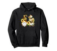 Floral Sunflower GNOME For Hippies & Gardener - Hello Summer Sudadera con Capucha