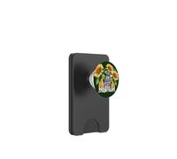 Floral Sunflower GNOME Love & Heart For Hippies and Gardener PopSockets PopWallet para MagSafe
