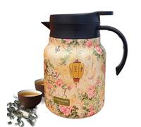 Floral Thermal Tea Kettle - 316 Stainless Steel Jarra con 1000 ml Capacity