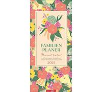 Floral total Familienplaner 2024