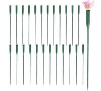 Floral Tubes - 25-Piece Flower Water Tubes | Reusable Single Floral Stem Water Tube For Fresh Flowers, Self-Watering Vials For Roses Peonies And Lilies, Bouquet Maintenance & Propagation Supplies