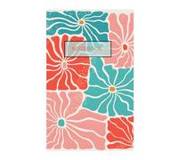 Floral Watercolor Journal: Beautiful Notebook for Daily Writing: Soft Flower Pattern Lined Pages for Thoughts, Goals & Reflections - Gift for Women, Students & Professionals