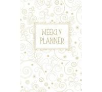 Floral Weekly Dot Planner: Dotted Grid Planning Notebook