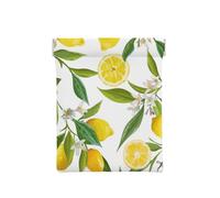 Florales de Frutas de limón, Squeeze Top Wallet Bolsa de Almacenamiento para Mujer Monedero pequeño Bolsa de Cambio