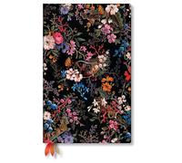 Floralia (William Kilburn) Maxi Dot-Grid Journal: Hardcover, 120 gsm, ribbon marker, memento pouch, book edge printing, elastic closure