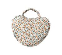 Florals - Organizador de maquillaje con forma de corazón, acolchado, resistente al agua, para viajes, portátil, para almacenamiento de artículos de tocador para mujeres, con estampado floral, d, Talla